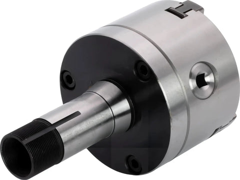 4 Inch Self Centering 3 Jaw Lathe Chuck With 5C Mounting Heavy Duty Includes Solid Inner And Outer Jaws Quench Hardened Inner Mechanisms