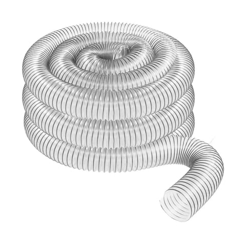 Heavy Duty Crush Proof Vacuum Hose That Delivers Serious Suction For Shop Vacuums And Dust Collectors Fifty Millimeter Clear Pvc Suction Tube