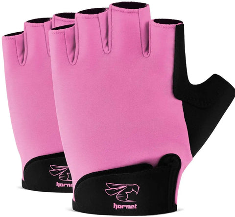 Light Pink Rowing Gloves For Women With Super Grip Silicone Palm For Unmatched Anti Slip Control On Indoor Rowing Machines And Water Sports