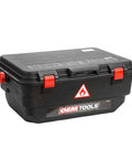 Heavy Duty Portable Parts Washer, 4 Gallons Per Minute Electric Shop Cleaner, 2 To 4 Gallon Tank, Compact Wheeled Auto Grease Banger with secure lid.