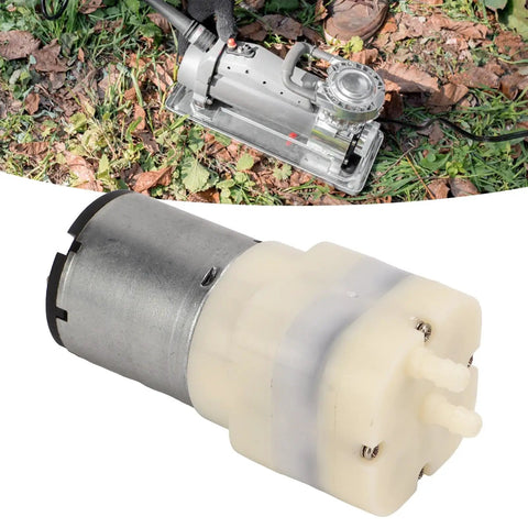Ultra Quiet Micro Air Pump And Mini Vacuum System Featuring Low Noise Operation For Industry Engineering Projects. This Dc 3 Point 7 Volt Battery Powered Device Ensures Safe, Reliable Performance With Zero Electric Leakage Hazards. Perfect For Hobbyists