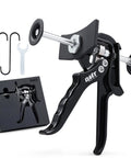 Speedy Brake Caliper Compressor for Quick Pad Replacement, heavy duty tool with accessories, ideal for cars and trucks