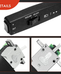 Close-up views of Volvo VNL VN Turn Signal Switch Multi Function for 2005 to 2012 trucks, highlighting control panel and mounting components.