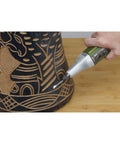 Heavy Duty Die Cast Aluminum Power Carver with fiberglass reinforced housing used on wood with ornate patterns