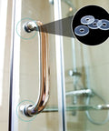 Clear Plastic Washers Three Quarters Inch Spacers One Sixteenth Inch Thick Twenty Pack For Glass Shower Door Handles installation