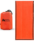 Ultralight Emergency Sleeping Bag Bivy Sack Waterproof Mylar Thermal Reflective Blanket for Hiking Bug Out Bags Survival Kits