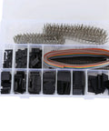 Check Out This 666 Pcs Premium Brass Crimp Adapter Kit With ABS Coating For Atx Pcie And Sata Power Pins 2.54mm Spacing Plus Reusable Storage Box Totally Nifty For Any Quick DIY Fix Or Major Build Job Today, open kit