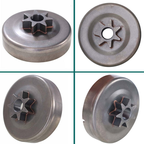325 Pitch 7 Tooth Sprocket Clutch Drum Assembly With Needle Bearing Washer E Clip And Worm Gear Kit For MS261 MS270 MS271 MS271C MS280 Chainsaws Replacement Parts