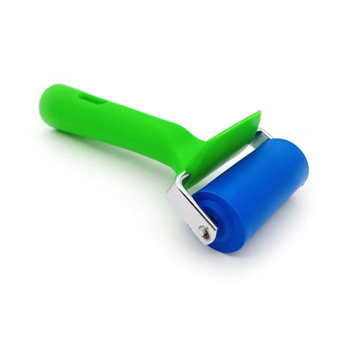 2 Inch Rubber Brayer Roller For Smooth Adhesive Application And Air Bubble Removal Pro Grade Heavy Duty Tool For Car Sound Deadening Mats