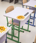 Sun Name Tag Stickers 135 Pieces In 9 Cute Designs Perfect For Back To School Classroom Decor on desks