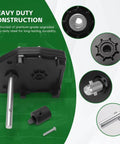Replacement Gear Box For RV Fifth Wheel Landing Jacks Easy Install And Heavy Duty Build Compatible With Lippert Venture Atwood