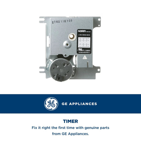 Dishwasher Timer Replacement WD21X10474 Compatible With Multiple Models OEM Authorized Aftermarket Part Black Built To Last
