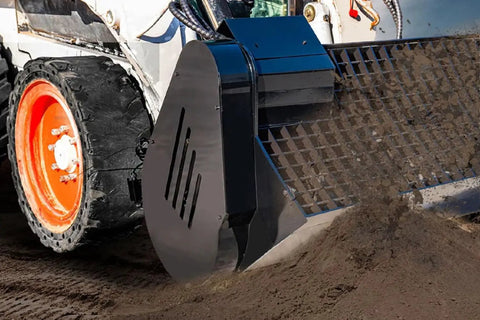 92 Gallon Skid Steer Concrete Mixer Attachment Universal SSQA Hydraulic Cement Bucket For Bobcat Kubota John Deere Heavy Duty No Sweat Daily Grind Workhorse Tool