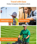 Workers using Boss Level Wireless Noise Cancelling Neckband Headphones With Qualcomm AptX HD on job sites for safety.