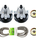 46 Inch Mower Deck Rebuild Kit With Spindles And Idlers For LTX1045 LTX1046 Models Replacement 103 Inch Belt Included 618 04865