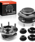2 Front Wheel Bearing And Hub Assembly 5 Lug Compatible With Dodge Charger Challenger And Chrysler 300 2012 Through 2023 RWD Models For Smooth Rotation Quiet Operation And Reliable Replacement shown with packaging
