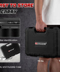 Carrying case for Half Inch Drive Impact Socket Set, 29-Piece Cr-V-M Steel Deep Sockets SAE Three Eighths to One Inch