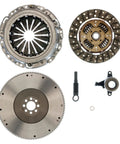 Solid Flywheel Clutch Kit And Hydraulic Slave Cylinder Assembly For 2007 Through 2018 Nissan 350Z 370Z G35 G37 with components visible