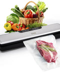 Compact Vacuum Sealer Machine With Five Modes Bang For Your Buck Fast Vacuum Sealing Low Noise Kitchen Gadget sealing meat