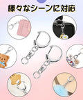 Pack Of Fifty Silver Lobster Claw Clasp Keys With Swivel Snap Hooks And Mini Jump Rings For Keychain Clips Lanyards And Diy Craft Projects That Are Solid Rust Proof And Straight Up Dead Easy To Use For Fresh Everyday Carry.