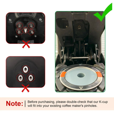 Eco-Friendly Reusable Stainless Steel Coffee Filters For Keurig 1.0 And 2.0 Brewers Compatible With Most K-Cup Machines BPA-Free