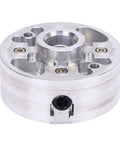 4 Jaw Lathe Chuck Set For Mini Lathe Alloy Steel Self Centering Wood Turning Chuck With Connecting Rod Wrench Heavy Duty Lathe Accessory