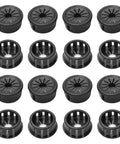Snap In Cable Hose Bushing Grommet Protector 22mm Diameter 40 Pack Pro Grade Durable PA66 displayed in grid layout