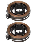 Quill Return Spring Kit For Bench Drill Press, Chrome Plated Durable Spring Steel Replacement Parts, 2 pcs.