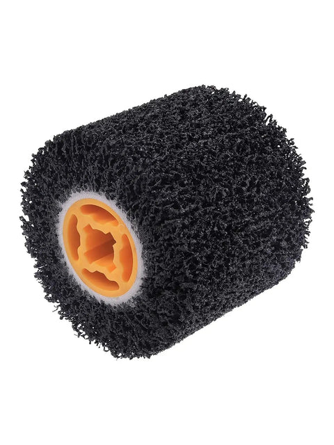 Abrasive Drum Wheel For Paint And Rust Removal, 40 Grit Polishing Wheel For Wood And Metal Surfaces, 4.5 Inch By 4 Inch