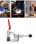 One Hand Quick Release Toggle Clamp In Stainless Steel With 99.2 Lb Clamping Force And A Push Pull Design for woodworking