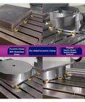 CNC Eccentric Clamps For Workholding Hexagonal Vise Fixture Clamps Stainless Steel Anchor Clamping With Nut M4 To M16 Threads
