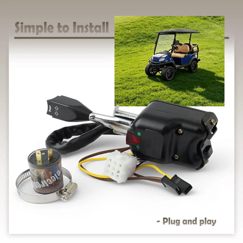 Golf Cart Combination Switch For Club Car Precedent Tempo Carryall Turf Onward 2004 To 2026 Plug And Play Easy Install