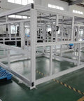 Structure made of Two Pack 20 Series Aluminum Extrusion Profile 23.6 Inch Long T Slot 2080 For 3D Printer Parts CNC DIY Linear Rail