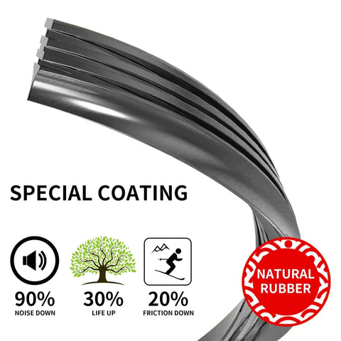 Dead Set Reliable All Weather Rear Wiper Blade 11 Inch For Buick Envision Chevy Trailblazer Exact OEM Replacement back windshield wiper with special coating.