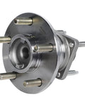 Front view of Rear Wheel Bearing Hubs With ABS 5 Lug Fits Chevy Malibu 2004-2012 HHR 2008-2010 Cobalt 2009-2010 Pontiac G6 2005