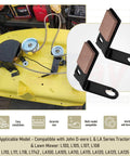 2 Pack Brake Pad Kit With Retainer And Torsion Springs For 42 Inch Deck Tractors And Lawn Mowers Fits L LA X Series