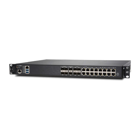 Top Tier Network Security Firewall Appliance Featuring Rock Solid Threat Guard And Lightning Fast Throughput For Crews Wanting A Plug And Play Setup Offering Game Changer Reliability, front view, rack-mounted design.