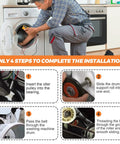 Complete 4392067RC Dryer Repair Kit installation steps for 27 inch and 29 inch dryers with drum support rollers and idler pulley.