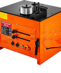 Heavy Duty Hydraulic Electric Rebar Bender With Foot Pedal Control delivering smooth 0 To 180 Degree rotation. Close up of controls.
