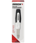Heavy Duty Staple Remover Tool Featuring A Sturdy Stainless Steel Lifter For Upholstery Furniture Fixes And Crafts Dead Simple No Sweat Pulling Power in packaging.