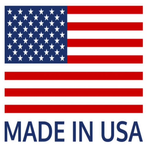 American flag with text 'Made in USA' below it, representing manufacturing origin of the Lightweight Tyvek Tent Footprint Ground Cloth For Camping And Backpacking Breathable Ground Cover Tarp Protects Tent Floor From Dirt And Debris Durable Protective Sheet Various Sizes.