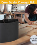 Drum Sander Belt 120 Grit Silicone Carbide Heavy Duty Replacement Fits Performax 16-32 Jet 16-32 in workshop setting