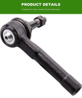 Front Suspension Kit For Chevy Silverado 1500 Suburban 1500 Tahoe 1999 To 2006 Includes Upper Control Arm Inner And Outer Tie Rod Ends Sway Bar Link And Lower Ball Joints black metal tie rod end
