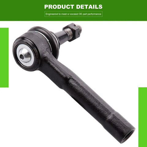 Front Suspension Kit For Chevy Silverado 1500 Suburban 1500 Tahoe 1999 To 2006 Includes Upper Control Arm Inner And Outer Tie Rod Ends Sway Bar Link And Lower Ball Joints black metal tie rod end