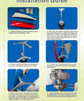 Installation guide for Upgraded 12000W Vertical Axis Wind Turbine Kit With MPPT Controller For Off Grid Hybrid Wind Solar Power Solution