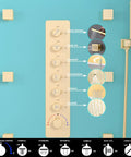 Slick 28 Inch Ceiling Rainfall Shower Panel With Bright Led Display And Six Dual Mode Body Jets Complete Brushed Gold Bathware Kit control center with different settings.