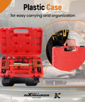 Timing Chain Removal Kit For Mercedes Benz M271 M272 M273 Diesel Engines in red plastic case with tools displayed