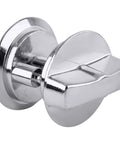 Dead Nut Tight Zinc Concealed Latch For Commercial Steel Door Restroom Partition Hardware Internal Mount Replacement Heavy Duty Washroom Lock Built Like A Tank Guaranteed, chrome finish latch design.
