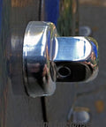 Side view of lug nut cover from Six Pack Lug Nut Cover Set For Mercedes Sprinter Vans With 16 Inch Alcoa Wheels 6 Lug 205mm Bolt