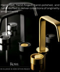Top Shelf Decorative Shower Drain Kit Built Tight With Prime Weave Texture showing matte black and brass accents for bathroom upgrades.